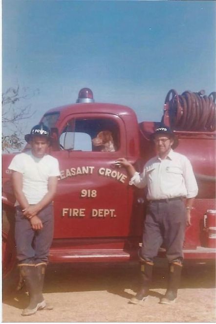 Loren Dunlap and friends, long after his experience inside a thousand-gallon water tank. (Contributed)